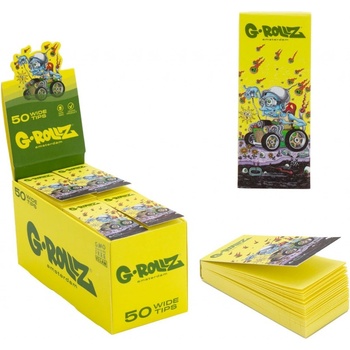 G-Rollz trhací filtry žluté 50 ks