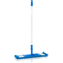 Brilanz Mop plochý ženilkový s teleskopickou tyčou 120 cm tmavomodrý