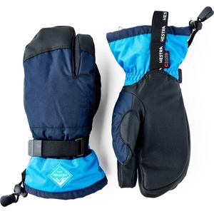Hestra Детски ръкавици Hestra Kid's Gauntlet CZone 3 Finger Gloves - Dark Navy / Sky Blue - размер 3 (EU) (202-2098-0611)