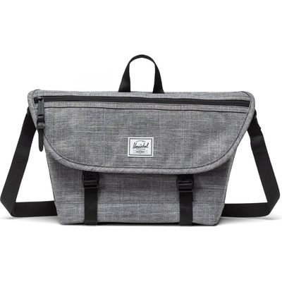 Herschel Cove Small Messenger Raven Crosshatch