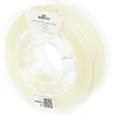 Spectrum S-Flex 90A, 1,75mm, 250g, glow in the dark, 80529, yellow-green
