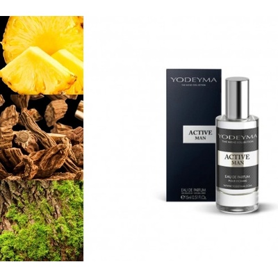 Yodeyma Active Man parfémovaná voda pánská 15 ml