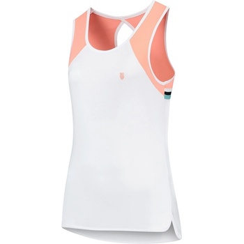 K Swiss Women's Hypercourt Advantage Performance Vest - Wht/Dsrt Flow