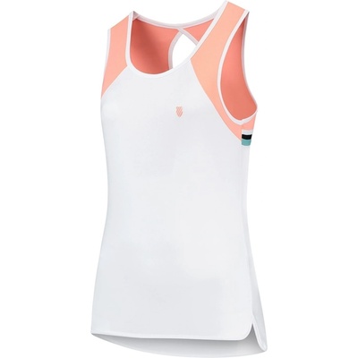 K Swiss Women's Hypercourt Advantage Performance Vest - Wht/Dsrt Flow