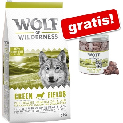 Wolf of Wilderness Adult Soft & Strong Green Fields jahňacie 12 kg