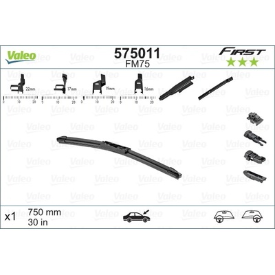 Valeo First FM75 750 mm 575011