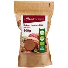 Zdravý den Kakaové boby Bio drcené nepražené 500 g