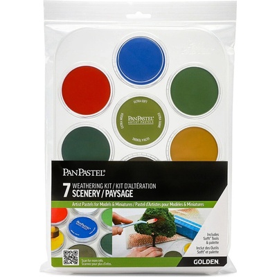 PanPastel Sada Scenery Kit 7 suchých pastelů