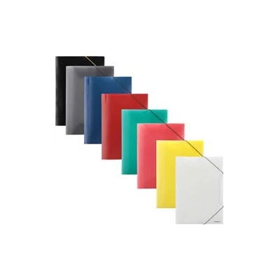 Q-Connect Папка pvc с три капака и ластик А4