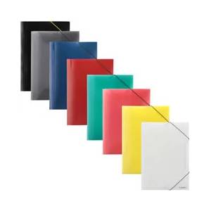 Q-Connect Папка pvc с три капака и ластик А4