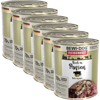 Bewi Dog консерви - Говежди стомаси, 6 x 800г
