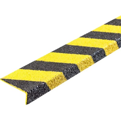 Nadrzenapalivo.cz Protiskluzný profil VIGIL, 60 cm, černá / žlutá BY 2121G1