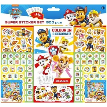 Jiri Models Samolepkový set 500 Tlapková patrola