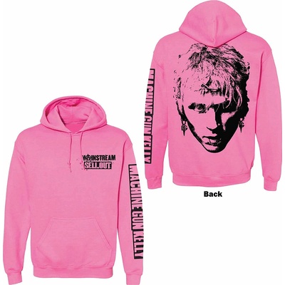 Machine Gun Kelly mikina Pink Face Sleeve Print BP Pink – Zbozi.Blesk.cz