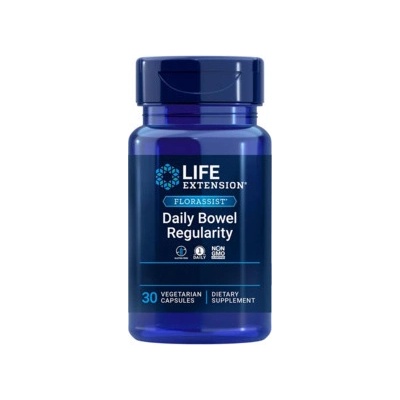 Life Extension FLORASSIST Daily Bowel Regularity 30 vegetariánská kapsle 57,5 mg