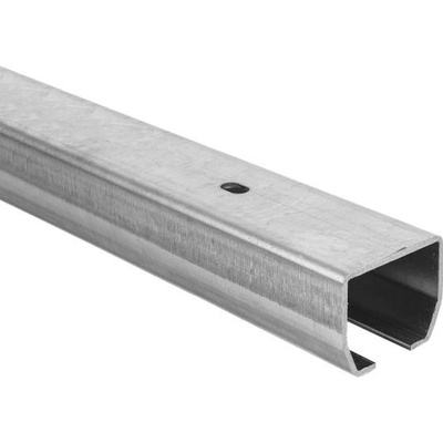 CAIS Vodící C profil posuvné brány STAGE-MZ střední pr. 95x86 mm pozinkovaný, cena za 2m - prodej po 2m