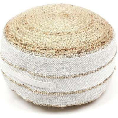 Home Styling Collection Pouf s dekorativním tuftovaným vzorem, 60 x 25 cm