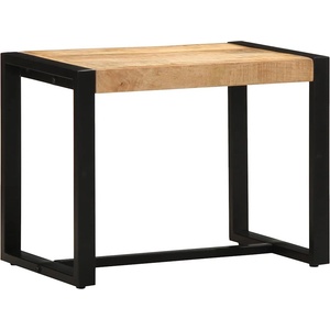 vidaXL Пейка 60x35x45 cm Масивна груба дървесина Манго (4015977)