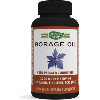 Image 1 of Nature's Way Borage Oil, 60 меки капсули, Nature's Way