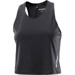 Salomon Дамска тениска Salomon Women's Sense Aero Short Tank Running shirt - Deep Black (916-5913-0112)
