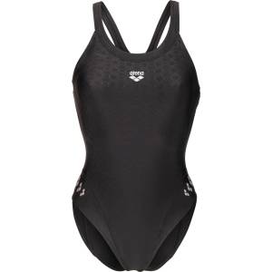 arena Дамски бански костюм Arena Women's Monoglow Swimsuit One Piece Swimsuit - Black Multi / Black - размер 38 (EU) (150-6707-0113)