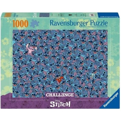 RAVENSBURGER Challenge Disney Stitch 1000 dílků