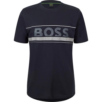 Boss Тениска Boss Men's HBG Zone Signature Logo T-Shirt - Dark Blue