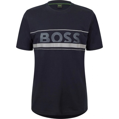 Boss Тениска Boss Men's HBG Zone Signature Logo T-Shirt - Dark Blue