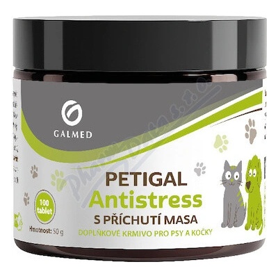 PETIGAL Antistress s příchutí masa 100 tbl
