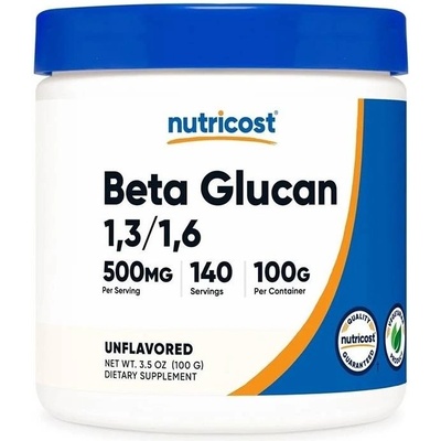 Nutricost Beta Glucan, 100 g, Nutricost (67058 (266101) NC)