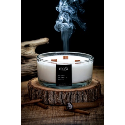 Mafe candles Kubánský tabák & dubové dřevo 700 g