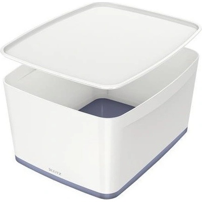 LEITZ Úložný box s víkem "MyBox" bílo-šedá velký