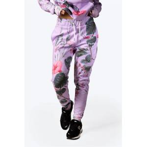 Hype Анцуг Hype Women's Scribble Closed Hem Woven Joggers - Lilac