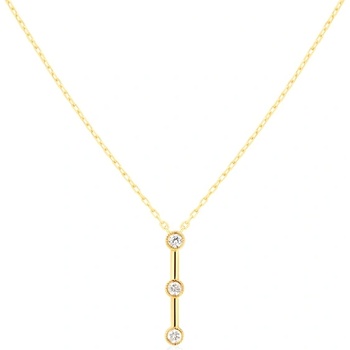 SAVICKI Колие Savicki: злато. диаманти