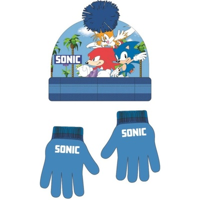 Cerda čiapka rukavice Sonic sada 2ks