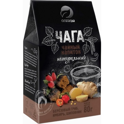 ALTEA Čaga čaj so zázvorom a šípkou sypaný 80 g