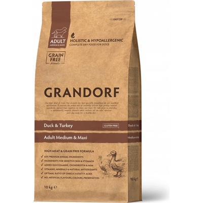 Grandorf Duck & Turkey Medium Maxi 10 kg