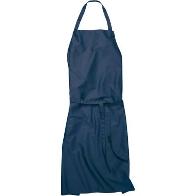 CG Workwear Zástěra Verona s laclem a kapsou 90x75 cm modrá tmavá CGW1146
