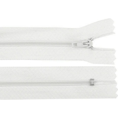 Špirálový zips šírka 3 mm dĺžka 20 cm pinlock Farba: 101 biela