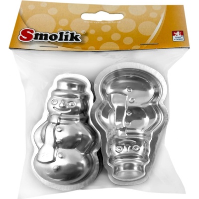 Smolík Formička na cukroví Sněhulák 7,5x4,9x1,3cm 20ks