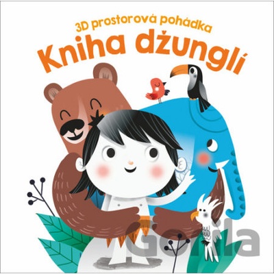 3D prostorová pohádka Kniha Džunglí