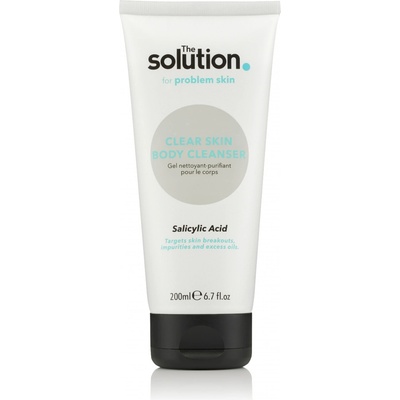 The Solution Salicylic Acid Clear Skin Body Cleanser tělový čisticí gel s kyselinou salicylovou 200 ml