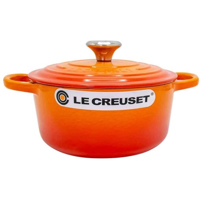 Le Creuset Le Creuset тенджера Signature, кръгъл 18cm, фурненочервен за печене (21177180902430)