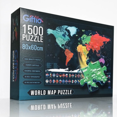 Clementoni Stará mapa 1500 dílků