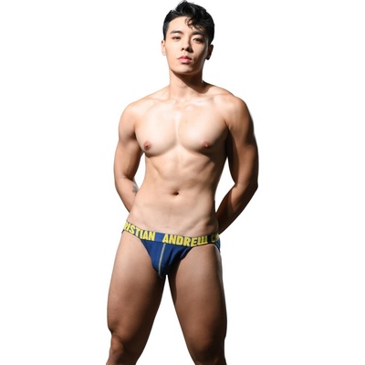 Andrew Christian Pánske jocksy modre ALMOST NAKED