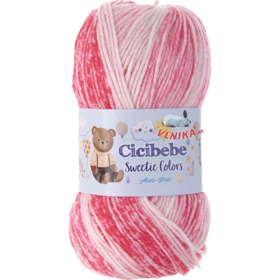 Kamgarn Příze Cicibebe Sweetie Colors Varianta: 107