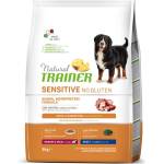 Natural Trainer Natural SENSITIVE Без глутен Възрастни Средни / Макси Патешко 3 кг