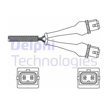 Lambda sonda Delphi ES20244-12B1