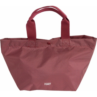 HAY Taška Grid Everyday Burgundy