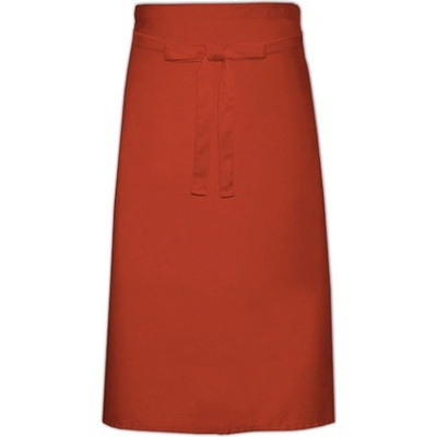 Link Kitchen Wear Kuchařská zástěra Xl X1000 Terracotta Pantone 4840 70x120cm